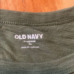 Old Navy Women's Short Sleeve Tee - Olive Green